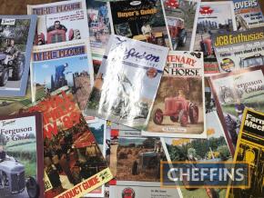 Massey Ferguson/JCB/Royal Smithfield show magazines