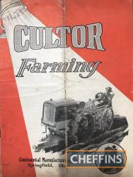 Cultor tractor brochure