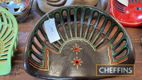 Plain basket cast iron seat