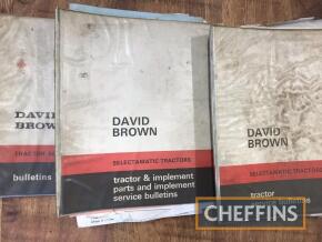 David Brown Selectamatic tractor implement service bulletins (3)