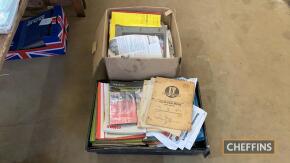 Box of miscellaneous agricultural literature