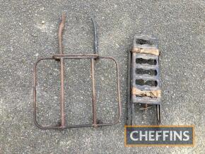 Front and rear vintage bicycle racks (2)