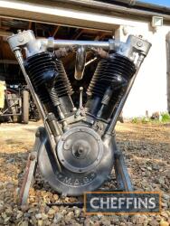 MAG 1100cc 2C9 air-cooled V twin engine No. 2C9 60954 The valve configuration is inlet over exhaust, suit a 2 or 4-wheel project.