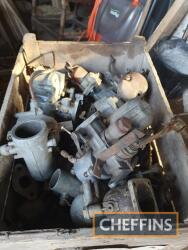 Qty vintage lift pumps and carburettor etc.