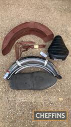 A quantity of motorcycle spares