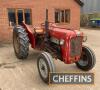 1963 MASSEY FERGUSON 35 4cylinder petrol/TVO TRACTOR Reg. No. 589 PYA Serial No. SKM28951 Supplied by J. Gliddon & Sons Ltd Engineers, Williton, Somerset Vendor reports no V5 is available but HPI checks show an active registration number