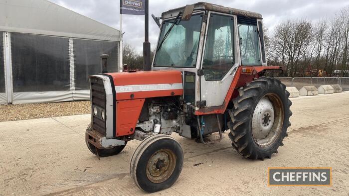 Massey Ferguson 675 2wd Tractor c/w 12 speed Ser. No. 721420