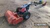 Aebi Grass Care Unit c/w flail mower Ser. No. CC66 03097