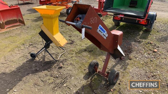 Cameron 3000 Mulch Master Chipper electric UNRESERVED LOT