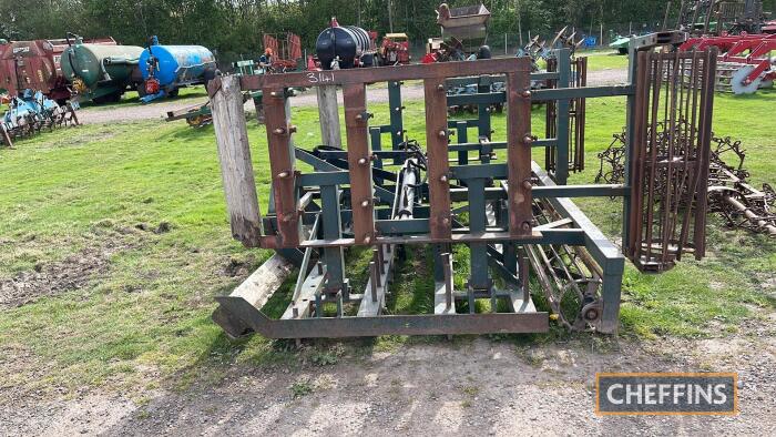 Folding Dutch Harrow c/w Crumbler