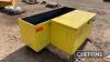 Pr. of Yellow Tractor/GTrailer Tool Boxes