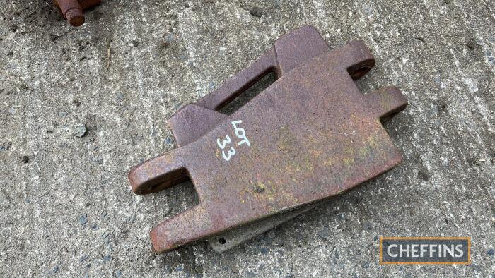 Massey Ferguson 300/3000 tow eye front weight