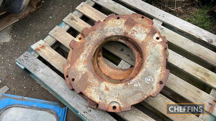 4no. Ford TW wheel weights