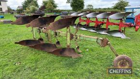 Dowdesewell DP8P 3furrow front mounted reversible push plough Serial No. 8814351028