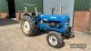 1963 FORDSON Super Major 4cylinder 2wd diesel TRACTOR Fitted with linkage, drawbar, PTO and reduction gearbox on 12.4-36 rear and 7.50-16 front wheels and tyres  Howard Redustion Gearbox.Reg. No. AFM 917A Serial No. 08C967403 FDR: 01/08/2001
