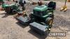 John Deere 2653A Greens Mower c/w collection boxes and operators manual in office