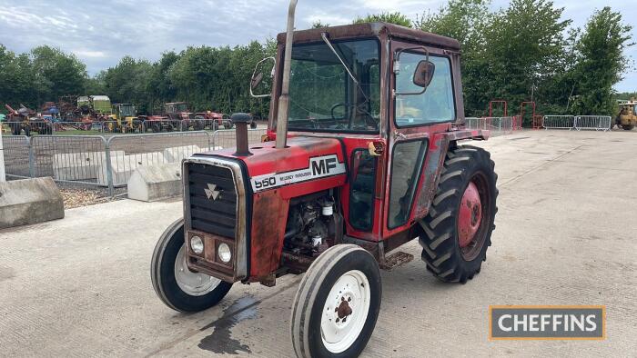 Massey Ferguson 550 Tractor Reg. No. CYA 658S