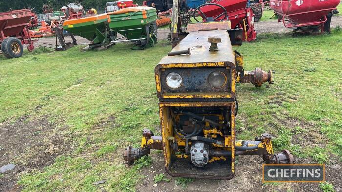 Massey Ferguson 50B Skid Unit c/w 4 bolt pump & square axle