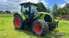 2016 CLAAS 650 Arion 50kph 4wd TRACTOR Fitted with front linkage and PTO, rear linkage, front and cab suspension, PTO, PUH, toplink and air brakes on 650/65R38 rear and 540/65R28 front wheels and tyres Reg. No. GK16 JHH Serial No. A3607556 Hours: 3,938 FD