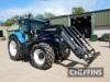 2018 NEW HOLLAND T7.225 50kph 4wd TRACTOR Fitted with Quickie Q7S loader, front linkage, linkage, PUH, PTO, top link and air brakes on 650/65R42 rear and 540/65R30 front wheels and tyres Reg. No. GN18 BUV Serial No. HACT7225AJE102070 Hours: 2,868 FDR: 27/