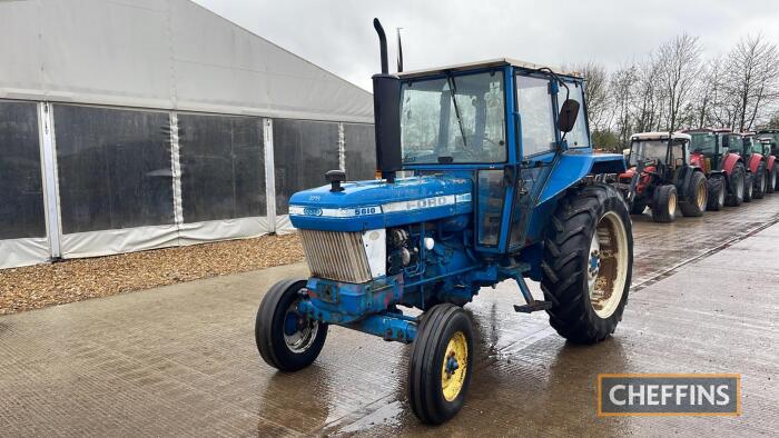 1985 Ford 5610 Tractor c/w Dual Power, PAS, floor change, LP cab Hours: approx 6632 Reg. No. B107 XFJ Ser. No. BA40891