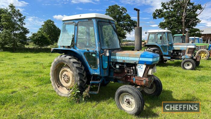 FORD 6610 2wd TRACTOR Fitted with Q-cab, linkage, PTO and PUH on 13.6-38 rear and 7.50-16 front wheels and tyres Reg. No. WKP 768X Serial No. B534205 Hours: 8,318