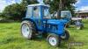 FORD 7600 2wd TRACTOR Fitted with Q-cab, linkage, PUT and PTO on 16.9R34 rear and 7.50-18 front wheels and tyres Reg. No. OAR 886V Serial No. 511767 Hours: 6,019