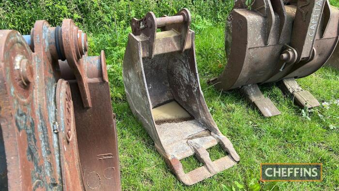 Various buckets, as catalogued at time of sale