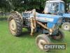 1967 FORD 4000 pre-Force TRACTOR Fitted with loader brackets on Goodyear 12.4/11-36 rear wheels and tyres Reg. No. LFL 556F Serial No. 840836 Hours: 4,189 Acquired by Nigel Rome in 2004 and has been in the village since new, when it was supplied new to Re