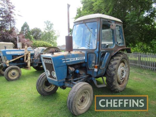 1976 FORD 4100 2wd TRACTOR On Goodyear 12.4/11-36 rear and 7.50-16 front wheels and tyres Reg. No. OFL 367R Serial No. 971562 Hours: 1,520 Supplied new to Rectory Farm, Morborne and acquired by Nigel Rome in 2004