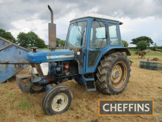 1983 FORD 6610 2wd TRACTOR on 16.-9R34 rear wheels and tyres Reg. No. CEG 377Y Serial No. B524568 Hours: 4,181