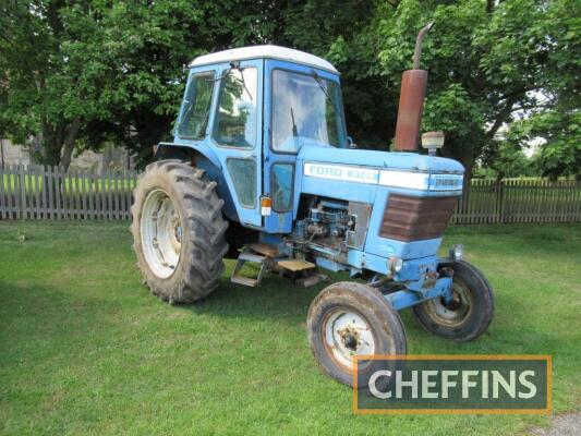 1977 FORD 6700 Dual Power 2wd 4cylinder diesel TRACTOR Fitted with PUH on 16.9R38 rear and 7.50-18 front wheels and tyres Reg. No. EBT 796S Serial No. 981388 Hours: 6,328 Second owner from new, having acquired the tractor in 1981