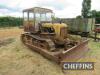 TRACK MARSHALL 55 4cylinder diesel metal tracked CRAWLER TRACTOR Fitted with hydraulic dozer blade, rear drawbar and cab. On farm since new