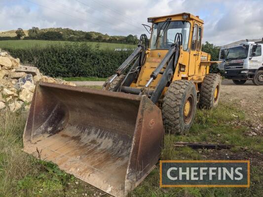 1990 VOLVO BM L70 40kph diesel LOADING SHOVEL Fitted with 4-speed transmission, manual quick hitch, third service and 3m3 bucket