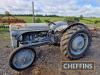 1955 FERGUSON TED-20 4cylinder petrol/TVO TRACTOR Fitted with front light, rear linkage and PUH Reg. No. NFF 494 Serial. No. TED467282