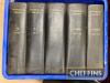 Veterinery Record books by William Hunting, 16 volumes 1943-1960 (56,60,64 absent) - 2