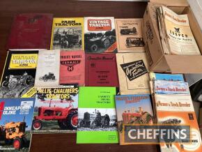 Tractor volumes, together with 1950s Farmer & Stockbreeder magazines