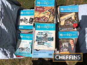 Qty motorcycling magazines, to include The Motor Cycle, Motor Cycling etc, early 2000s, Classic Bike (12), mainly 1990s, Motorcycle Mechanics (2) 1960s