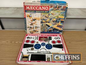 Meccano Airport service set, 90% complete