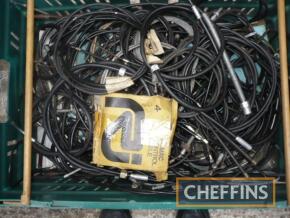 Box of motorcycle cables, NOS