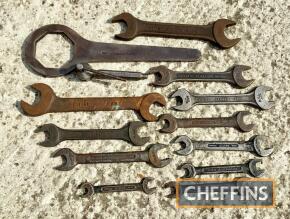 Selection of Jenbro spanners etc.