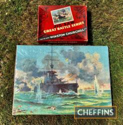 Battleship jigsaw puzzle from the Great Battle Series