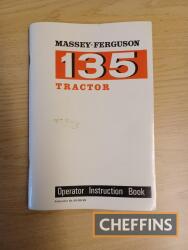 Massey Ferguson 135 tractor operators' instruction manual