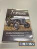 Qty memorabilia, to include Sir Winston Churchill and Ferguson canvas, 2no. Ferguson tractor DVDs, together with reproduction Ferguson petrol tractor instruction book - 2