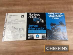 Northrop 5004/5006 sales leaflets etc. (3)