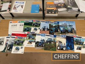 Ford, qty of sales leaflets and brochures, to include Ford TW-30, TW-10 etc.