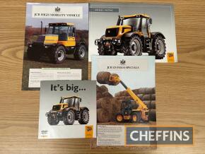 JCB Fastrac, a selection of sales leaflets, to include concept vehicle/prototype