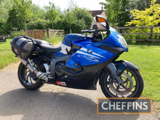 2010 1293cc BMW K1300S MOTORCYCLE Reg. No. AK60 UKE Frame No. WB1050801BZV72616 Engine No. 36102081 A December 2010 single-owner fully loaded machine, showing just 26,550 miles and with a full run of MOTs to back it up. Always serviced and maintained by