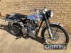 1954 350cc Royal Enfield Bullet MOTORCYCLE Reg. No. N/A Frame No. 32 627 Engine No. 32 627 Presented in trail trim with aluminium tank and guards, hi level exhaust, braced bars. The Enfield is offered for sale direct from its Danish home where it appears - 4