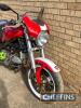 2000 900cc Ducati Monster 900ie MOTORCYCLE Reg. No. N/A Frame No. TBA Engine No. TBA Finished in red and white with white wheels the fuel injected Monster is fitted with Arrow silencers and an aftermarket clutch cover, consigned from Denmark and showing 3 - 6